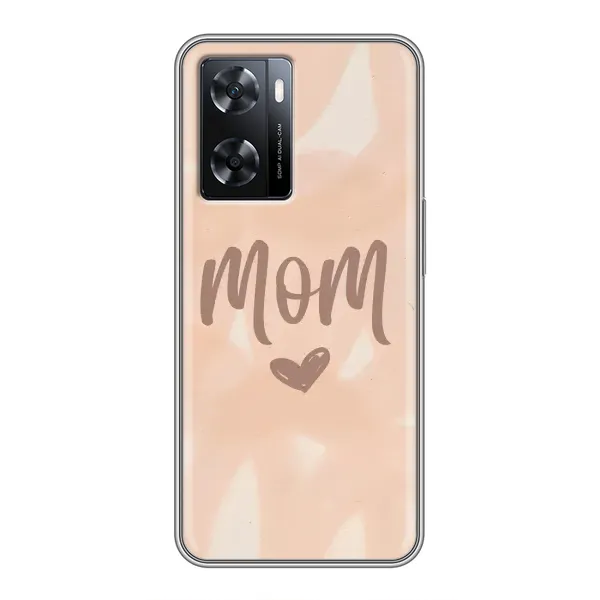 Чехол с рисунком «Love mom» для OPPO A77 Чехол с рисунком «Love mom» для OPPO A77