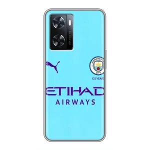 Силіконові Чохли з принтом Футбол на Oppo A77 (Man City)