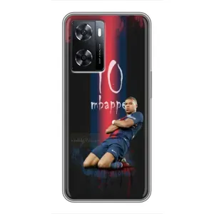 Чохол (TPU) з Футболістом на Oppo A77 (MBAPPE 10)