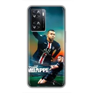 Чохол (TPU) з Футболістом на Oppo A77 (MBAPPE)