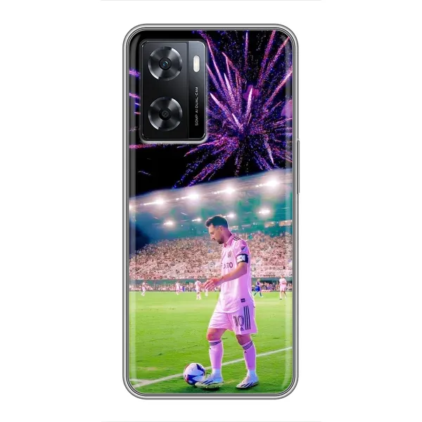 Чехол с рисунком «Месси в Майами» для OPPO A77