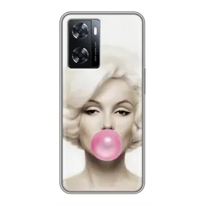 Чехол Стильные девушки на Oppo A77 (Монро)