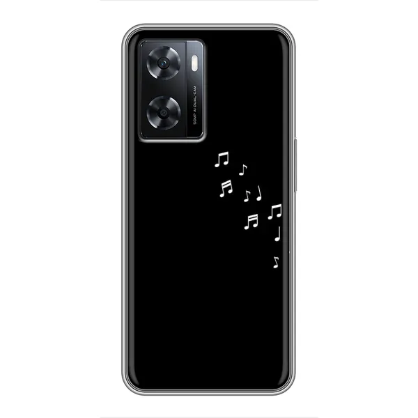 Чехол с рисунком «Ноты» для OPPO A77 Чехол с рисунком «Ноты» для OPPO A77