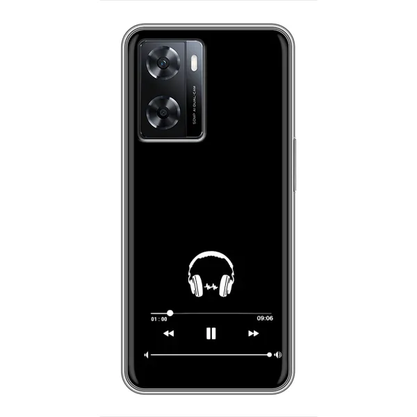 Чехол с рисунком «Плеер» для OPPO A77 Чехол с рисунком «Плеер» для OPPO A77