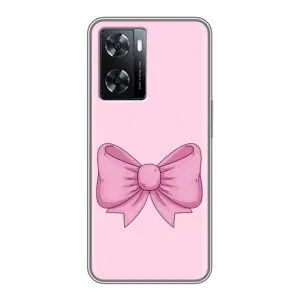 Чохол банти для Oppo A77 (Рожевий бантик)