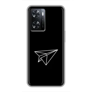 Чехол с рисунком «Самолетик» для OPPO A77