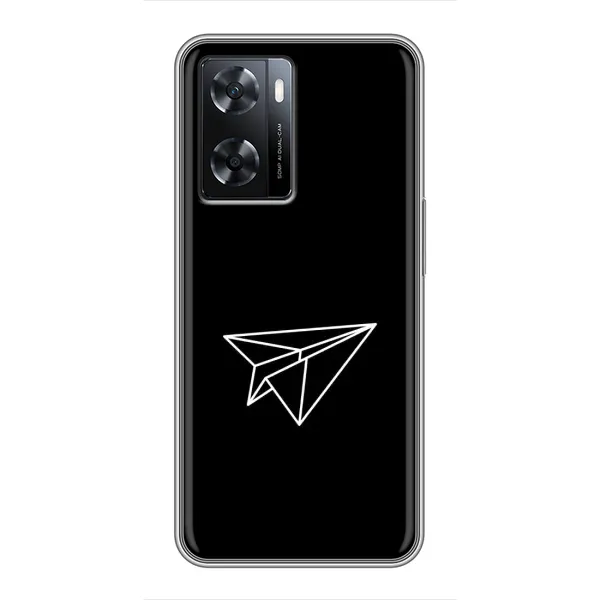 Чехол с рисунком «Самолетик» для OPPO A77 Чехол с рисунком «Самолетик» для OPPO A77