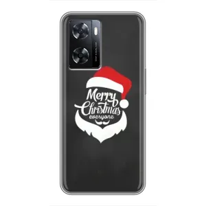 Чехол Санта Клаус для Oppo A77 (Санта Крисмас)