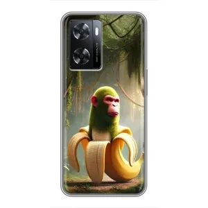 Чохол з мемами траралело тралала для Oppo A77 (Шимпанзіні бананіні)
