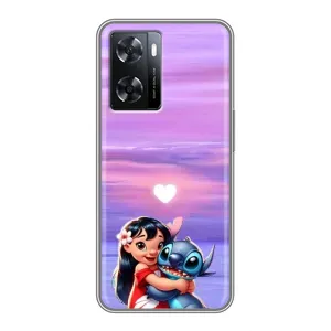 Чохол з малюнком Стіч для OPPO A77 (Стіч з Ліло)