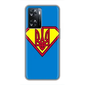 Чехол с картинкой (Патриотический ГЕРБ) на Oppo A77 (Super - Герб)
