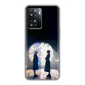 Чохол з картинкою Венсдей на Oppo A77 (Внсдей і Енід)
