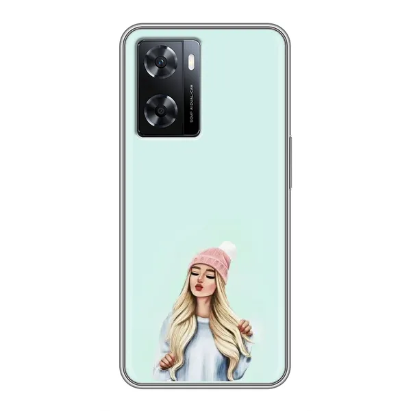 Чехол с рисунком «В шапке» для OPPO A77 Чехол с рисунком «В шапке» для OPPO A77