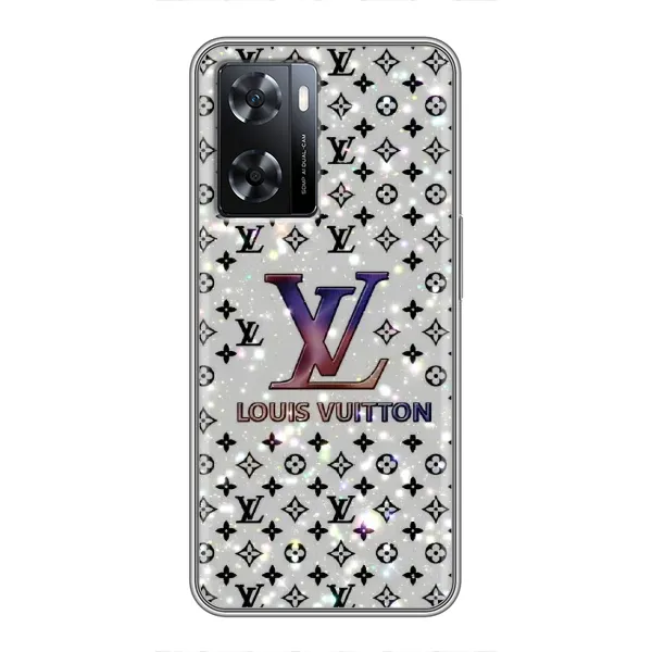 Чехол с рисунком «Яркий LV» для OPPO A77