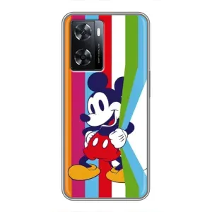 Чехлы с принтом Микки Маус на Oppo A77 (Яркий Микки)