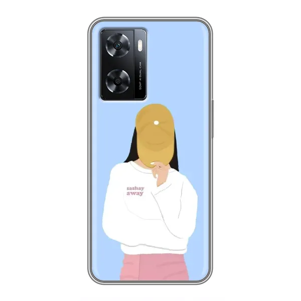 Чехол с рисунком «Желтая кепка» для OPPO A77 Чехол с рисунком «Желтая кепка» для OPPO A77