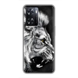 Чохол з картинкою на Oppo A77 (Злий Лев)