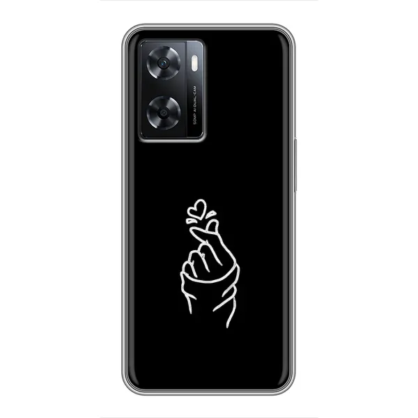 Чехол с рисунком «Знак Сердечка» для OPPO A77 Чехол с рисунком «Знак Сердечка» для OPPO A77