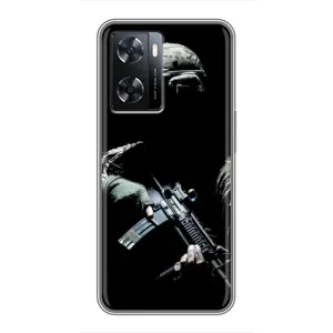 ЗСУ Чехлы (TPU) для Oppo A77 (ЗСУ снайпер)