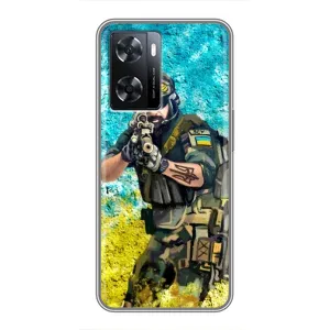ЗСУ Чехлы (TPU) для Oppo A77 (ЗСУ Воин)