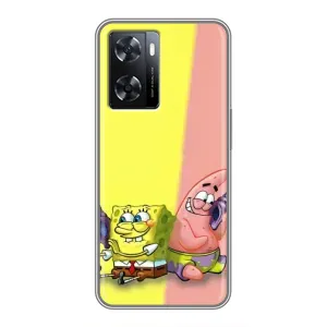 Чехлы с Патриком на Oppo A77 (Звонок)