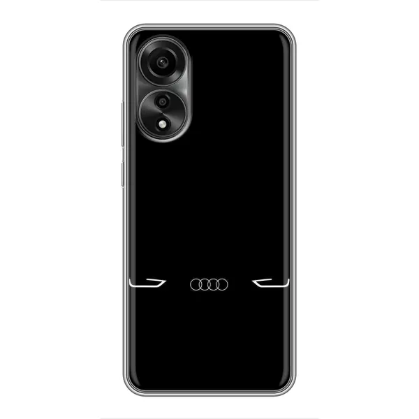 Чехол с рисунком «Силует Audi» для OPPO A78 (4G) Чехол с рисунком «Силует Audi» для OPPO A78 (4G)