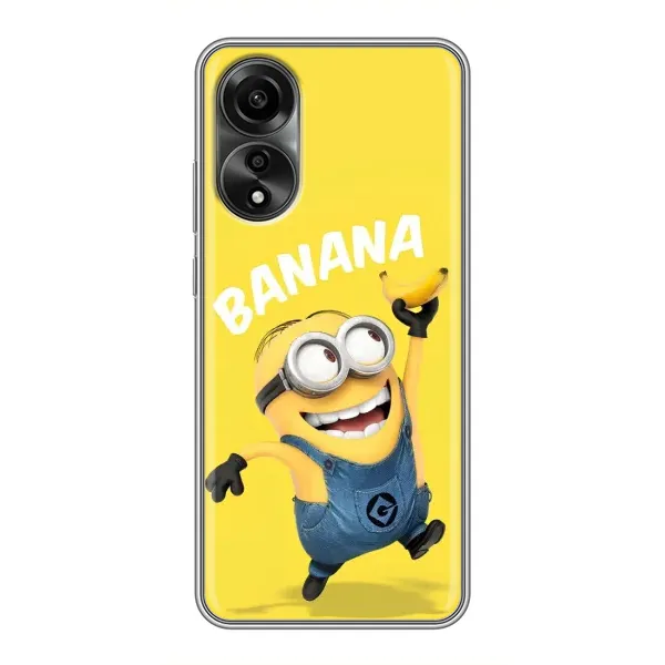 Чехол с рисунком «Banana» для OPPO A78 (4G)