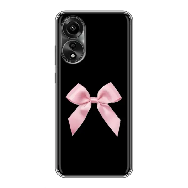 Чехол с рисунком «Бант на черном» для OPPO A78 (4G) Чехол с рисунком «Бант на черном» для OPPO A78 (4G)