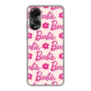 Силиконовый Чехол Барби Фильм на OPPO A78 (4G) (Barbie)