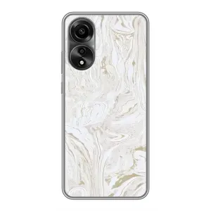 Чохли з тематикою "Мрамор" на Оппо А78 (4G) (Білий мрамор)