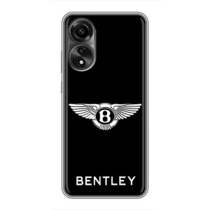 Чехлы с тематикой "Крутые машины" на OPPO A78 (4G) (Logo Bentley)