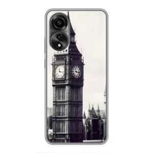 Чехол с рисунком «Биг-Бен» для OPPO A78 (4G)