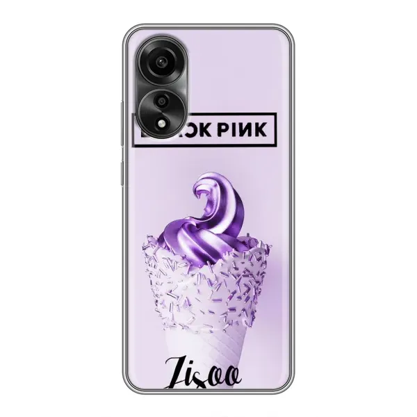 Чехол с рисунком «BLACKPINK lisa» для OPPO A78 (4G)