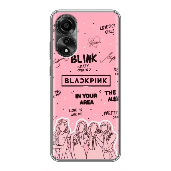 Чехол с рисунком «Blink» для OPPO A78 (4G)