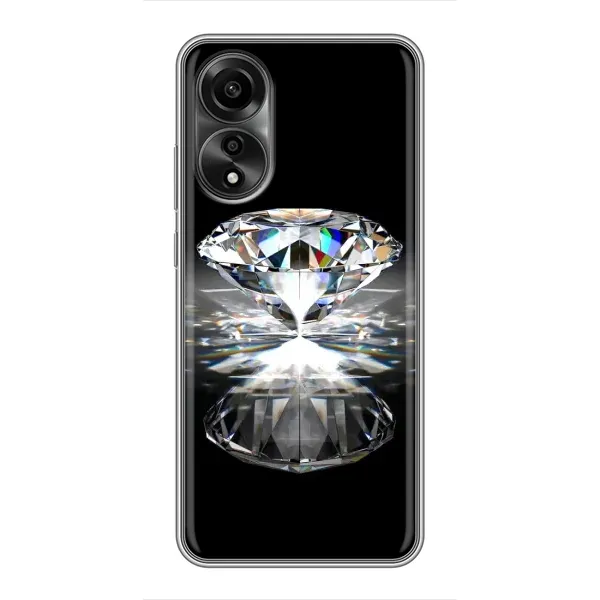 Чехол с рисунком «Бриллиант» для OPPO A78 (4G)