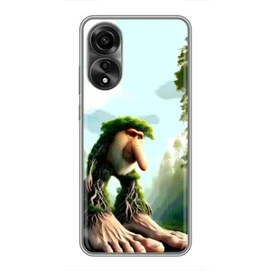 Чехол с мемами тралалело тралала для OPPO A78 (4G) (Брр брр патапим)