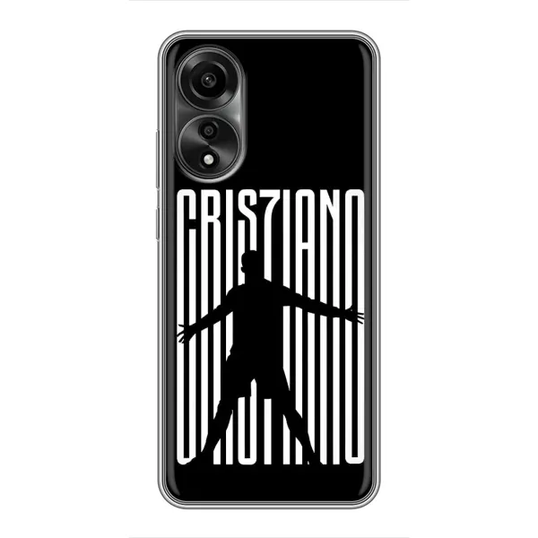 Чехол с рисунком «Cristiano» для OPPO A78 (4G)