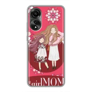 Чехлы для МАМЫ на OPPO A78 (4G) (Дочь и мама)