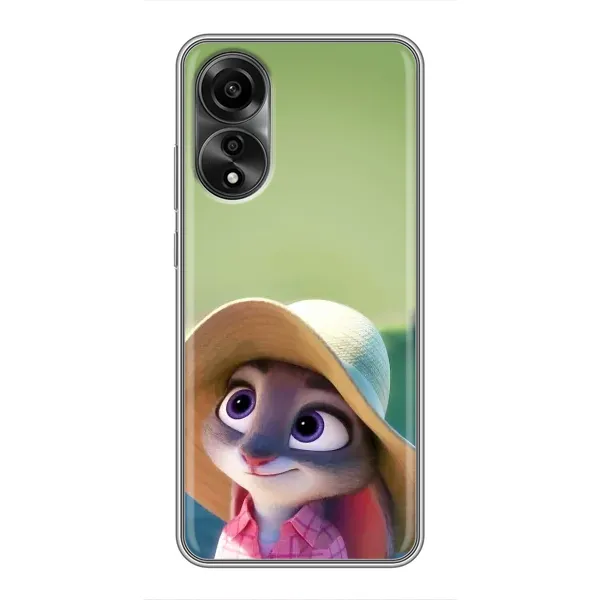 Чехол с рисунком «Джуди Хопс» для OPPO A78 (4G)