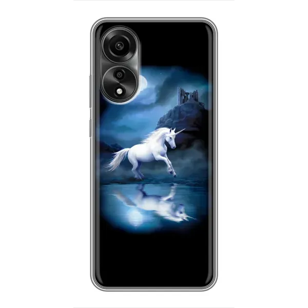 Чехол с рисунком «Единорог» для OPPO A78 (4G) Чехол с рисунком «Единорог» для OPPO A78 (4G)