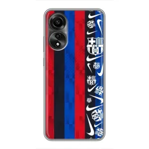 Чехол для OPPO A78 (4G) (Барселона) (Фанат Барсы)