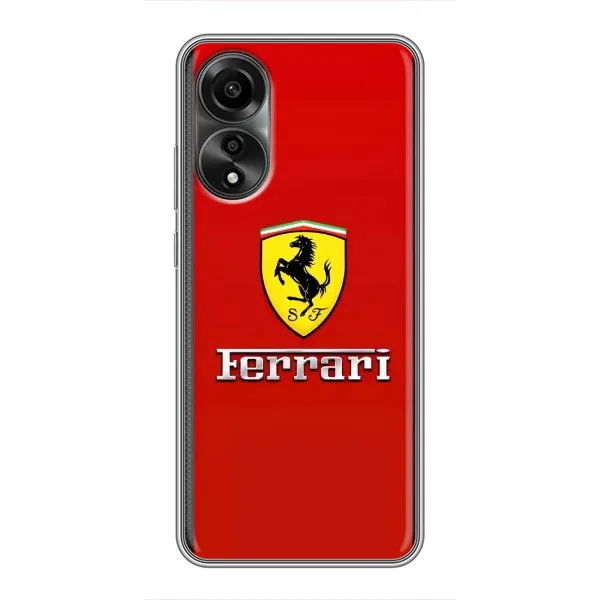 Чехол с рисунком «Ferrari Logo» для OPPO A78 (4G) Чехол с рисунком «Ferrari Logo» для OPPO A78 (4G)