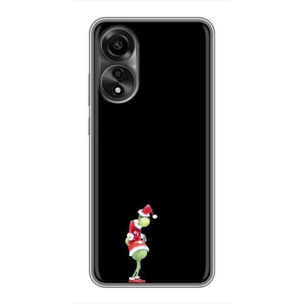 Чехол с рисунком «Гринч на чорном» для OPPO A78 (4G) Чехол с рисунком «Гринч на чорном» для OPPO A78 (4G)