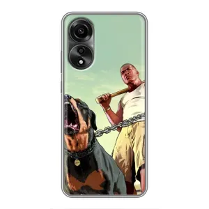 Чехол с рисунком «GTA» для OPPO A78 (4G)
