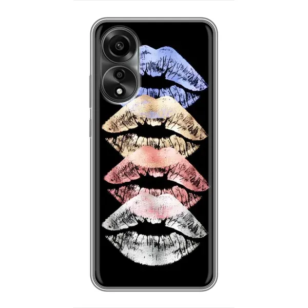 Чехол с рисунком «Губы» для OPPO A78 (4G) Чехол с рисунком «Губы» для OPPO A78 (4G)