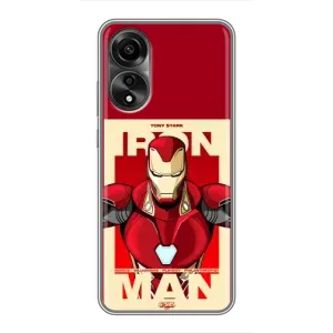 Чехол Супергерой Железный человек на OPPO A78 (4G) (Iron man)