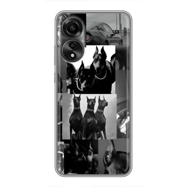Чехол с рисунком «Коллаж Доберман» для OPPO A78 (4G) Чехол с рисунком «Коллаж Доберман» для OPPO A78 (4G)