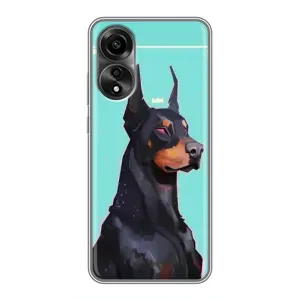 Чохол ДОБЕРМАН для OPPO A78 (4G) (Король доберман)