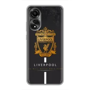 Силиконовые Чехлы принт Футбол на OPPO A78 (4G) (Liverpool)