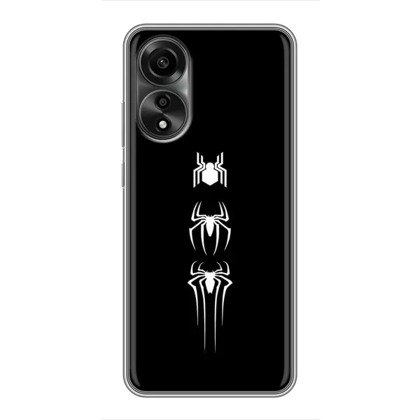 Чехол с рисунком «Лого паука» для OPPO A78 (4G) Чехол с рисунком «Лого паука» для OPPO A78 (4G)